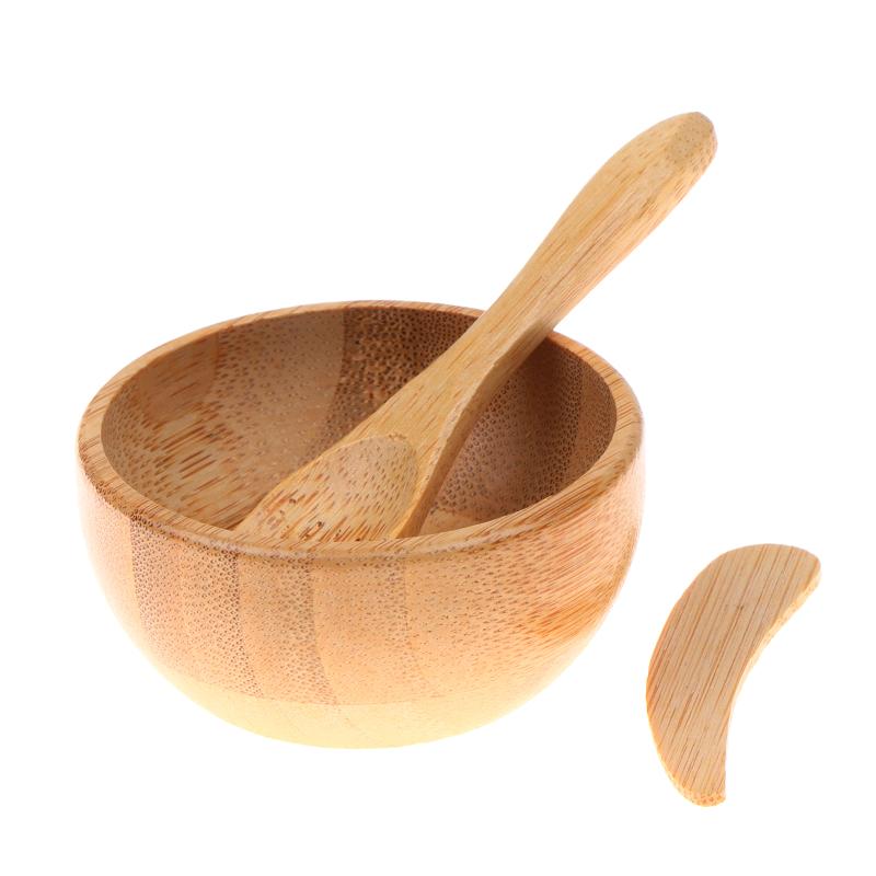 3pcs Mini Size Bamboo Diy Face - Woodworking Mask 评论和价格