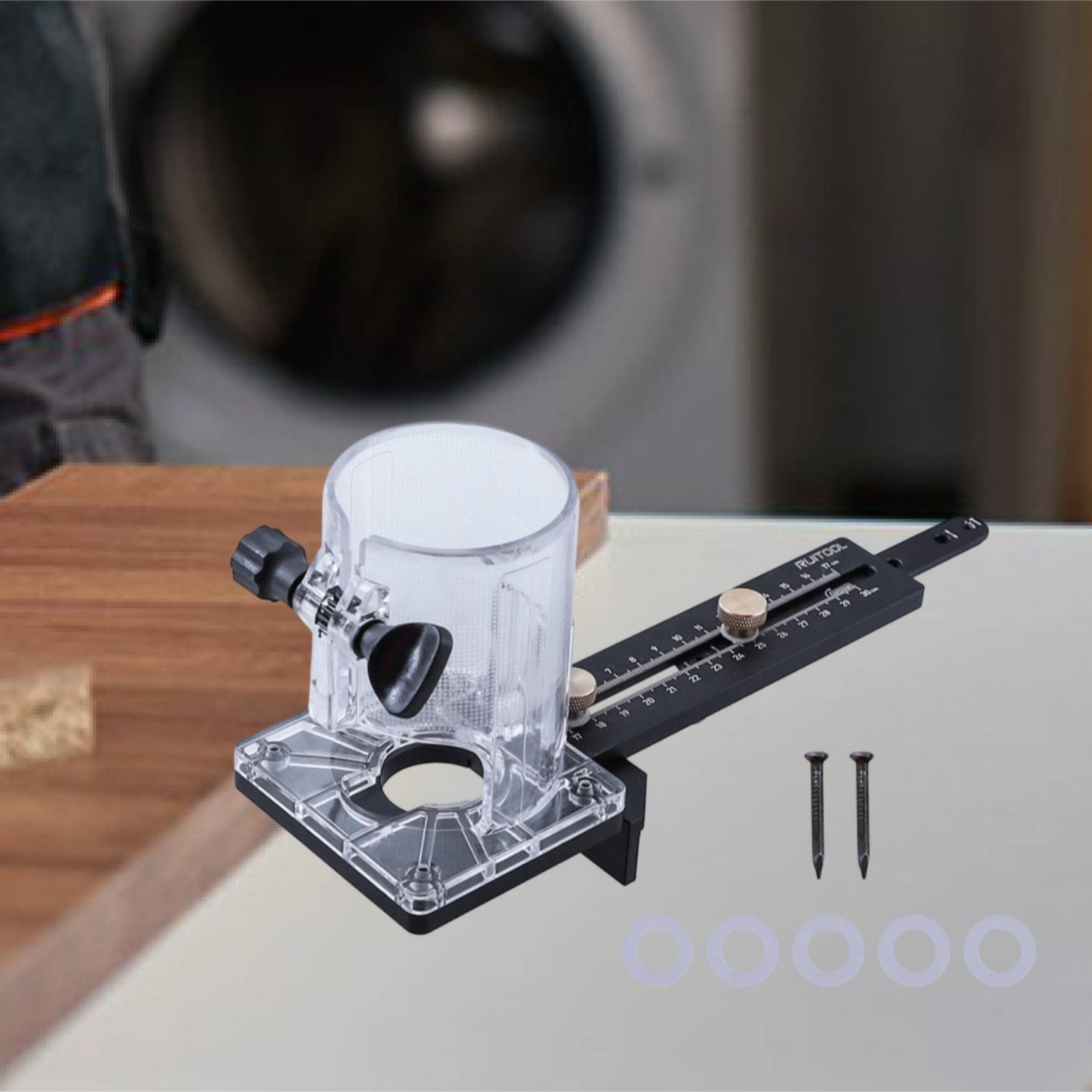 Router Circle Cutting Jig Mult - Woodworking Multi Tool 评论和价格