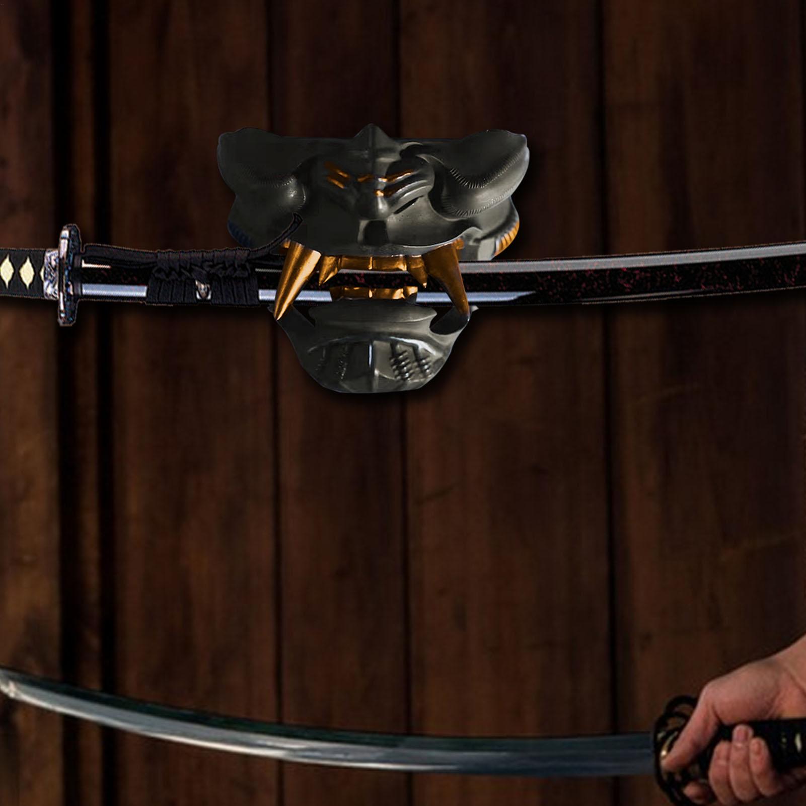 Wall Mount Wooden Sword Stand  - Woodworking Mask 评论和价格
